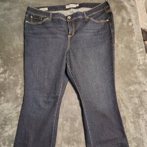 Torrid Denim - Jeans - Slim Boot - Dark Wash - Mid-Rise - Size 22R